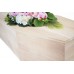 Solid Wood (Paulownia) Eco Friendly Coffin - Strong, Lightweight - Colour Painting Available